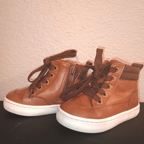 Cat & Jack Other - Hightop Leather Sneaker Boot